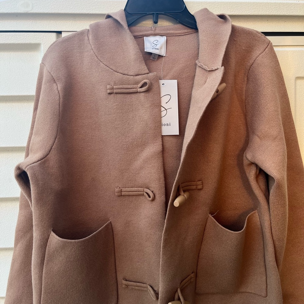 Sononi Brown Toggle Coat